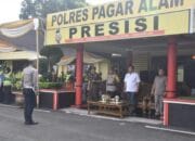 Pj Sekda Kapolres Pagar Alam Apel Operasi Ketupat 2024