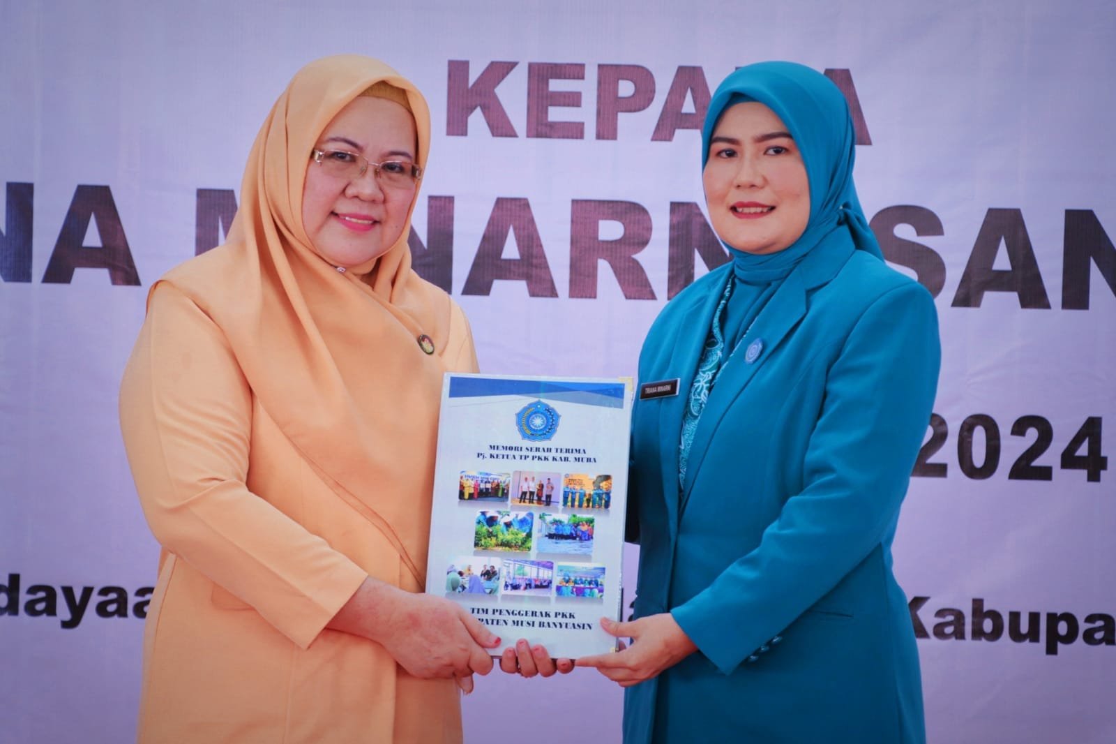 Pj Ketua TP PKK Muba Serah Terima Jabatan