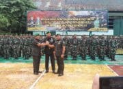 Dandrem Pimpin Sertijab Dandim 1803/Fakfak Dari Letkol Inf Tri H. Wicaksono, Kepada Letkol Inf Lumana Permana
