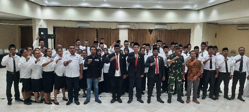 Lantik Panwascam, Arifin: Jaga Integritas, Bekerja Secara Profesional