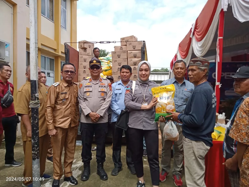 Terus Kendalikan Inflasi, Pemkab Muba Kembali Gelar Operasi Pasar
