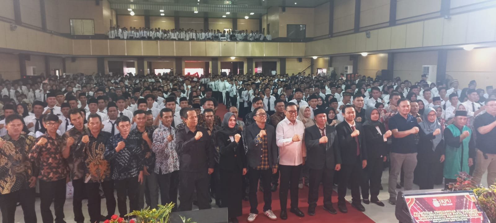 Pelantikan PPS Kabupaten Lahat Menandai Persiapan Menuju Pemilu yang Adil dan Damai