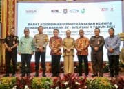 Pj Gubernur Sumsel Buka Rakor Program Pemberantasan Korupsi Wilayah II, MCP KPK Tahun 2024