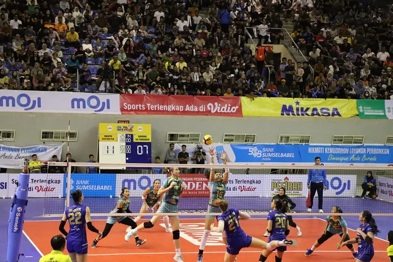 Tumbangkan Bandung BJB Tandamata, Jakarta Electric PLN Tembus Final Four