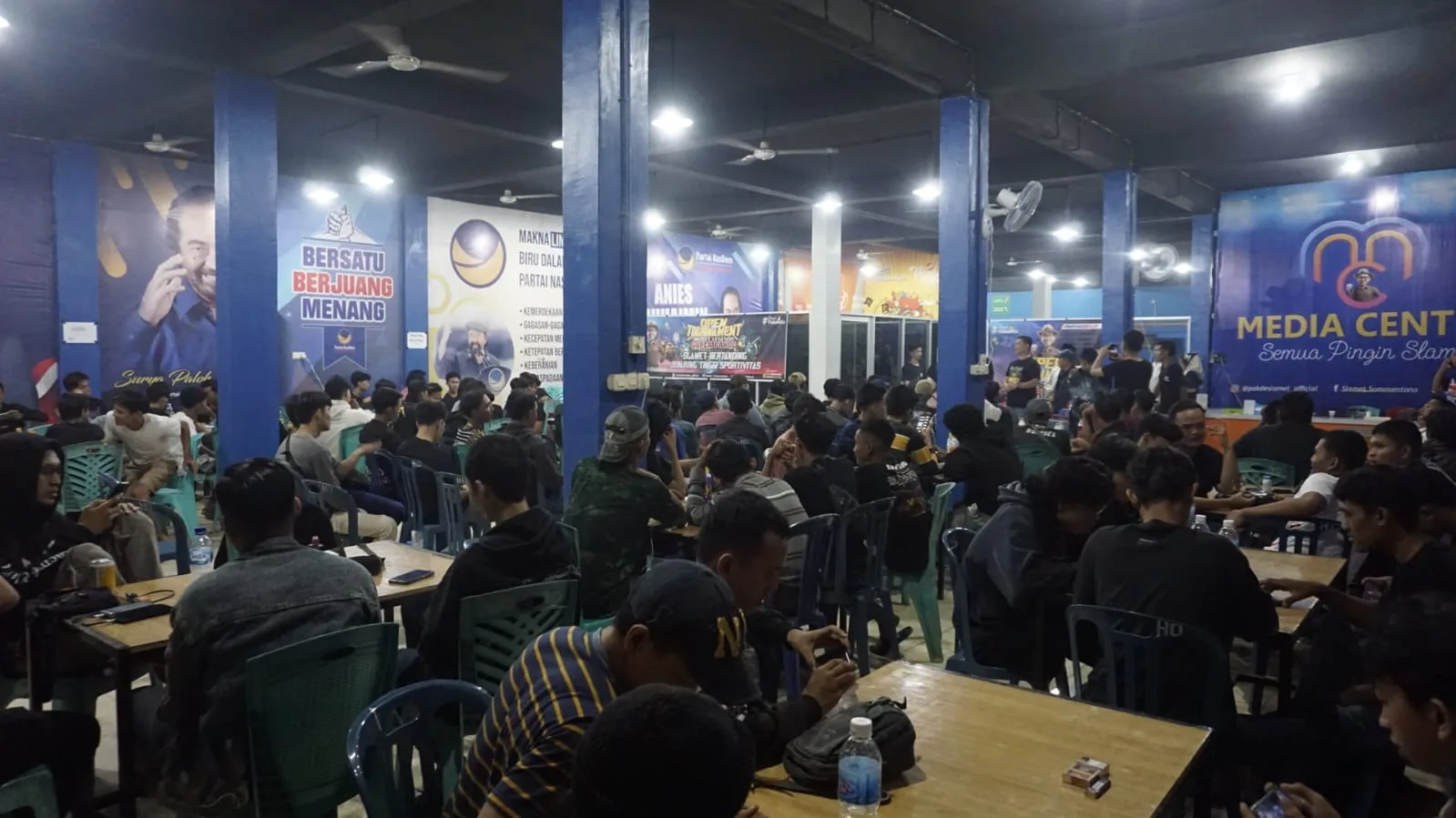 Ratusan Anak Muda Banyuasin Ikuti Tournament Mobile Legend Super Pak De