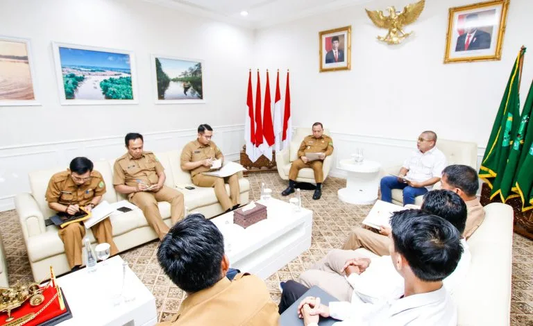 KONI Muba Temui Pj Bupati Sandi Fahlepi Bahas Persiapan Porprov 2025