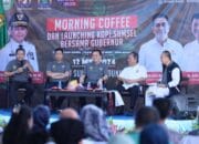 Pj Gubernur Sumsel Agus Fatoni Launching Kopi Sumsel