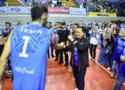 Pj Gubernur Agus Fatoni Apresiasi Kemenangan Tim Voli Putra BSB pada Laga Ketiga Putaran Pertama Proliga 2024 Seri Palembang