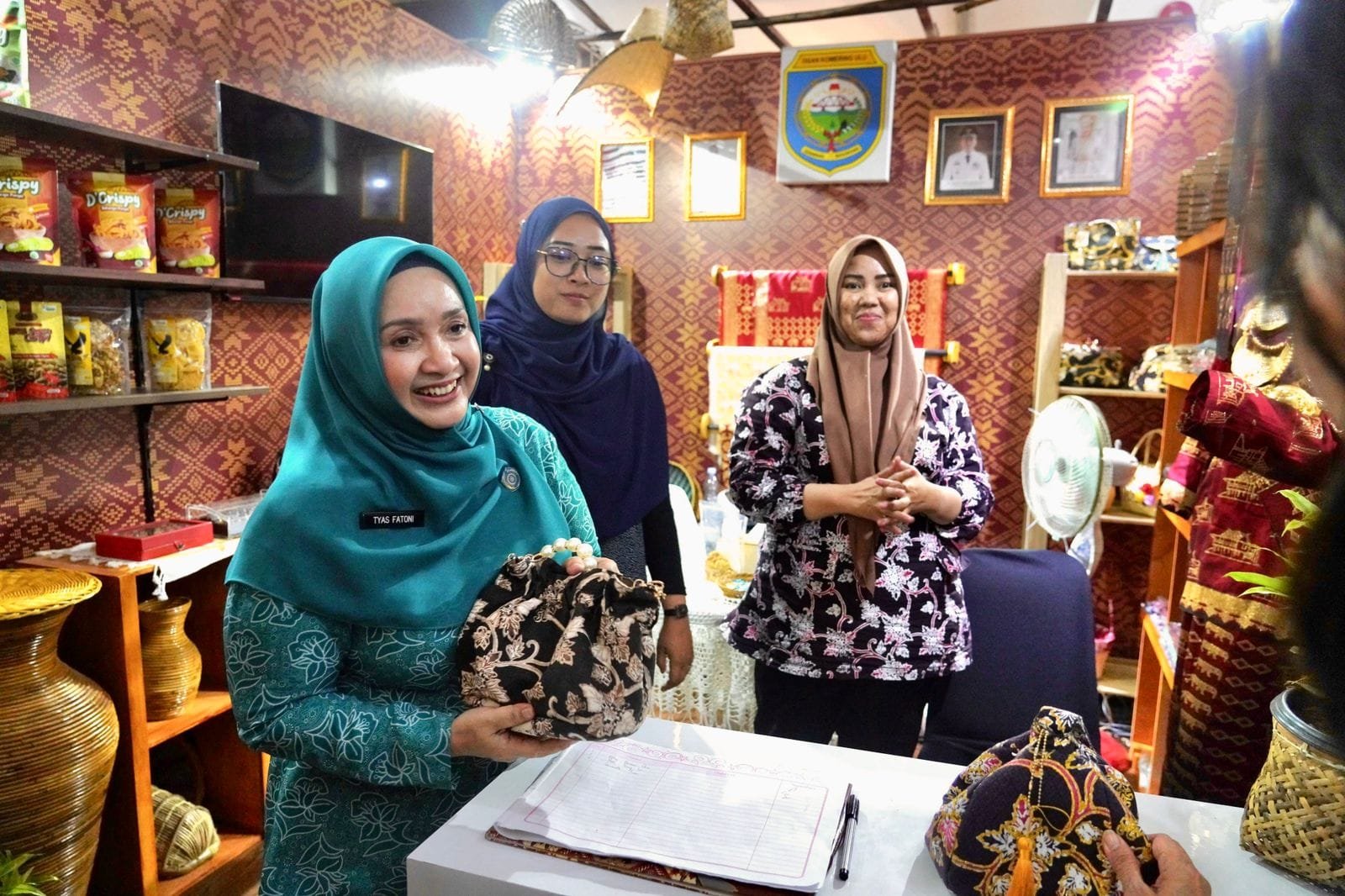 Pj Ketua TP PKK Tyas Fatoni Apresiasi Pelaksanaan Sriwijaya Expo Tahun 2024