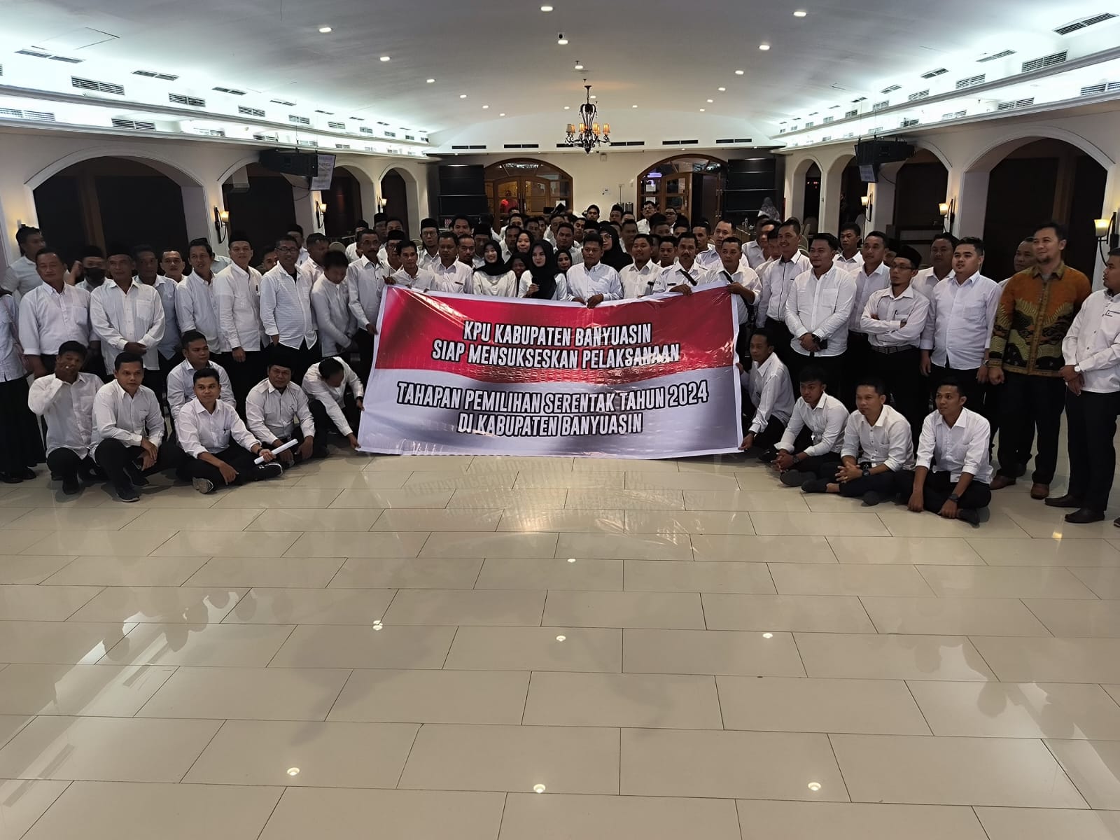 KPU Banyuasin Deklarasi Sukseskan Pilkada Serentak 2024