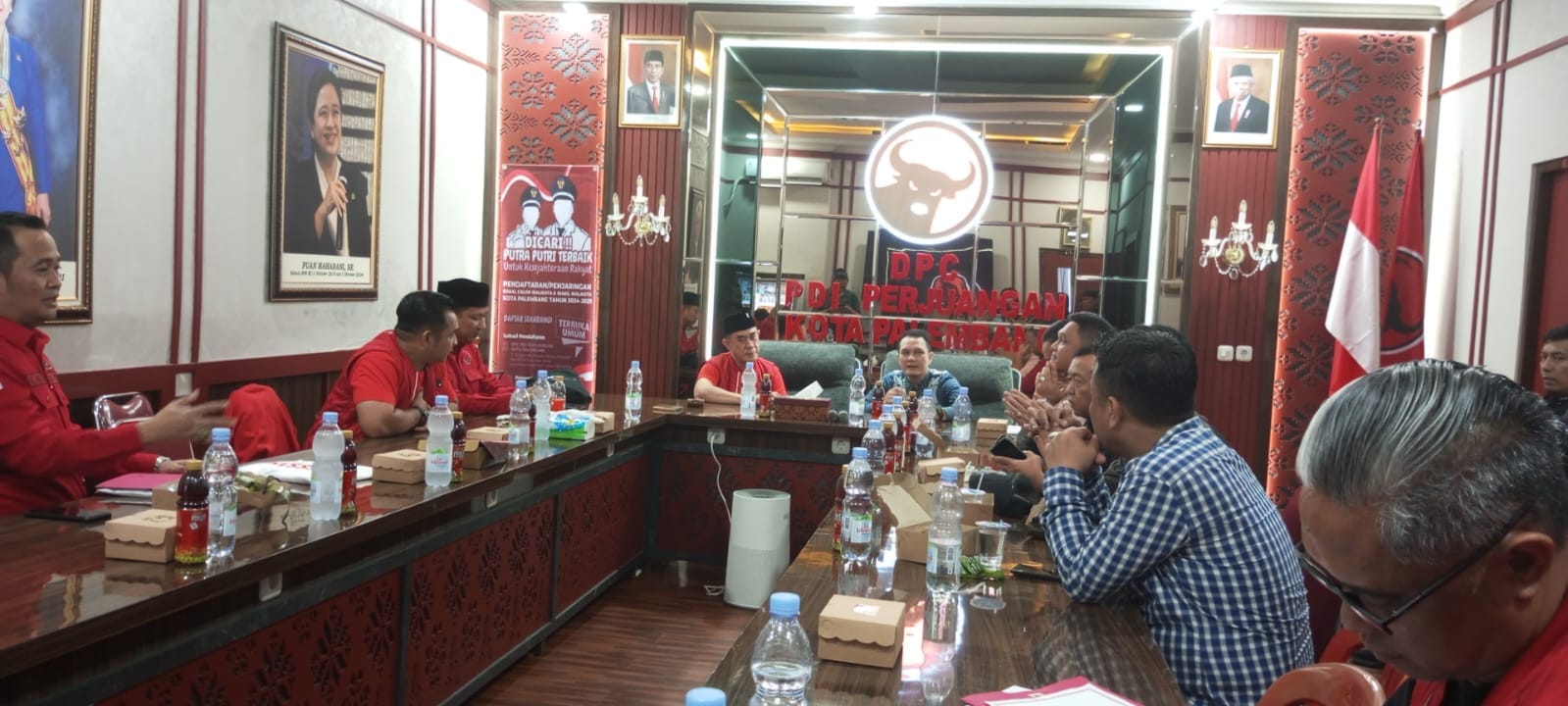 Andi Asmara Kembalikan Berkas Palembang Satu di DPC PDI P