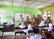 Kunjungi Sejumlah Sekolah di OKI, Pj Bupati Cek Fasilitas Belajar