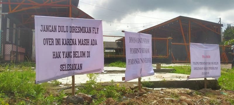 Tim SAKAHIRA Lawfirm: Pemasang Spanduk Atas Inisiatif Pemilik Tanah