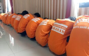 12 Pelajar Dibekuk Polisi Usai Tewaskan 1 Pelajar di Kota Bogor