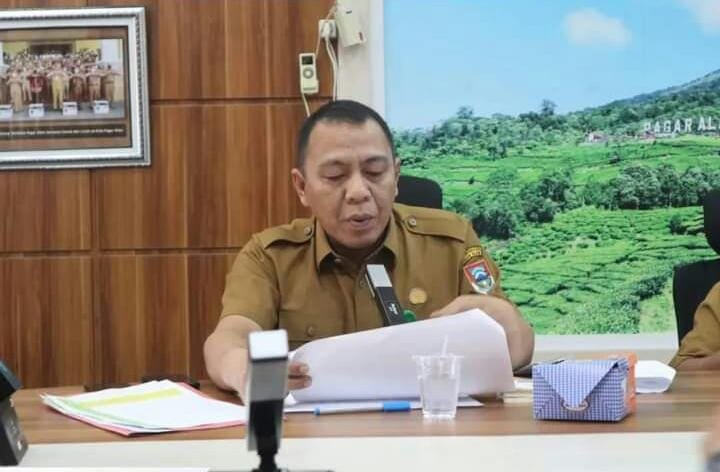 Mengarah ke Masa Depan: Perumusan Rencana Kerja Pemerintah Daerah (RKPD) 2025 di Kota Pagar Alam