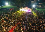 Malam Mingguan di Keluang, Pj Bupati Sandi Fahlepi Harapkan Festival Tirto Mulyo Dongkrak Perekonomian