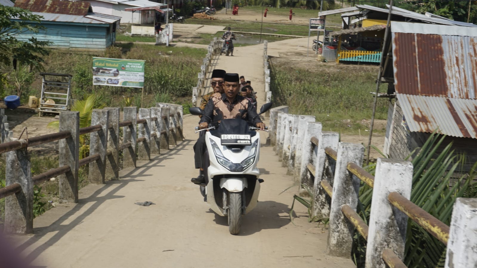 Slamet Somosentono Respon Cepat Keluhan Warga Makarti Jaya