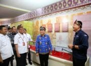 Pj Gubernur Agus Fatoni Tinjau Museum Balaputra Dewa dan Taman Purbakala Kerajaan Sriwijaya
