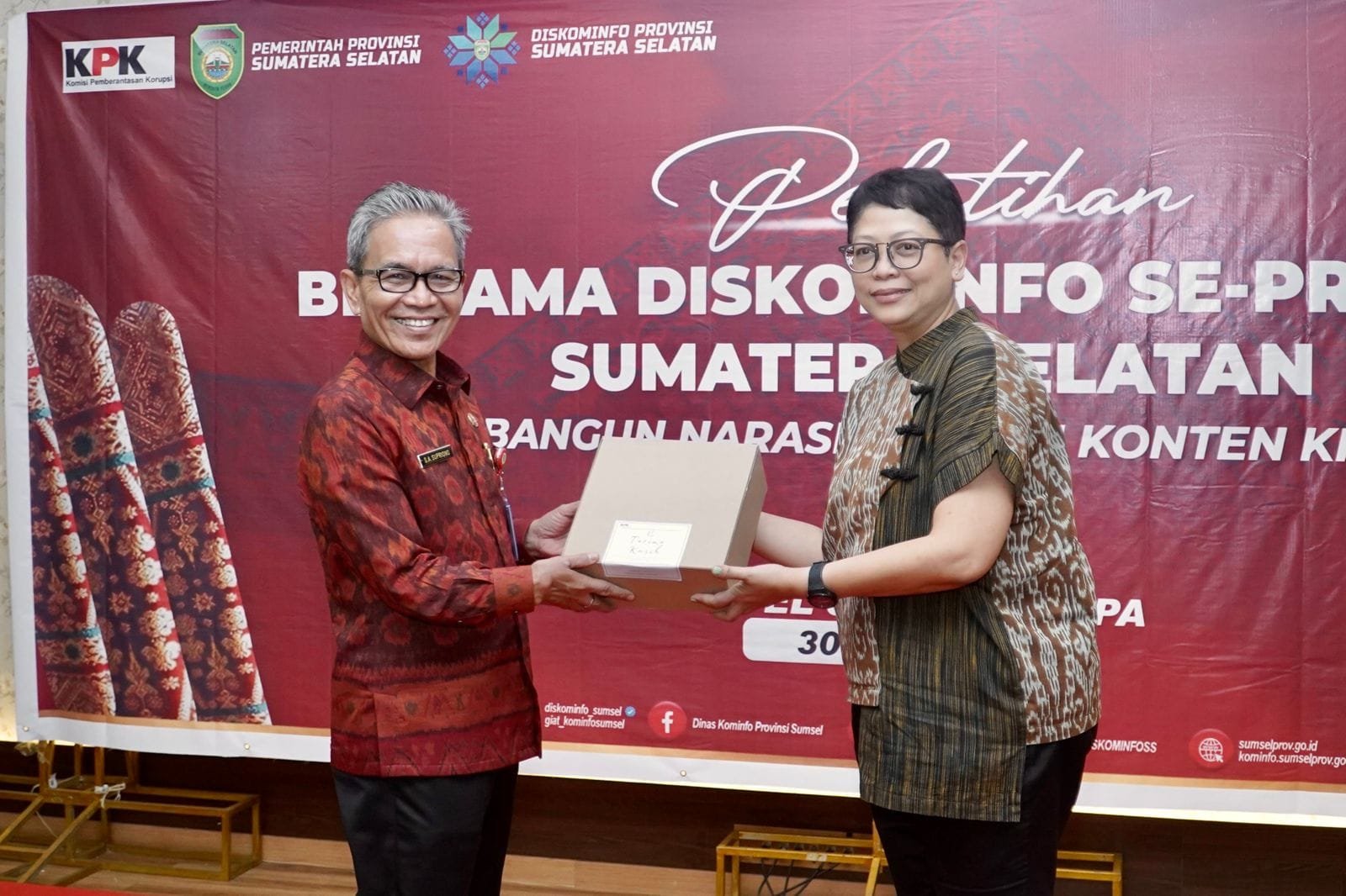 Sekda SA Supriono Apresiasi Pelatihan Konten Kreatif Bertema Pemberantasan Korupsi