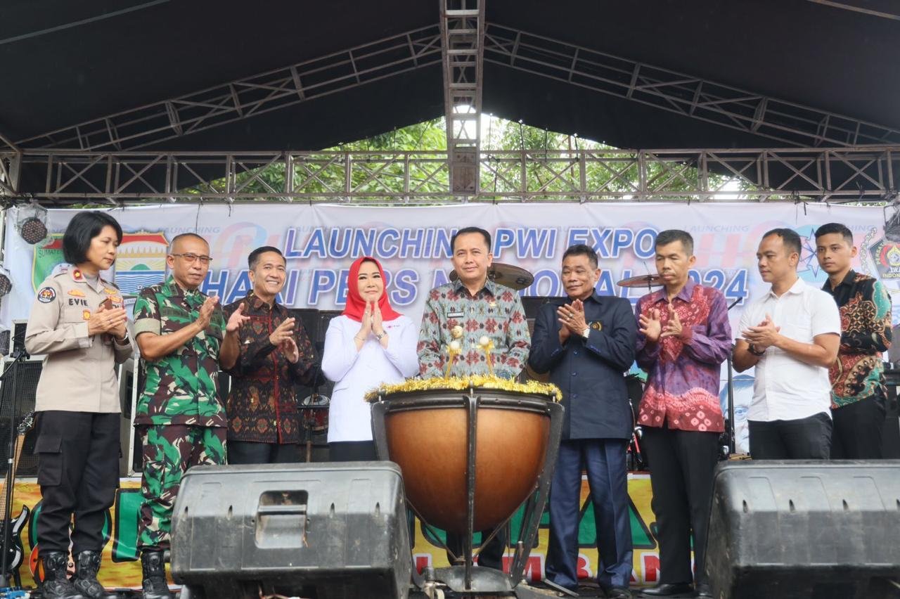 Buka Gebyar HPN PWI Provinsi Sumsel, Pj Gubernur  Agus Fatoni Ajak Media Ciptakan Iklim Sumsel yang Kondusif Jelang Pilkada 2024