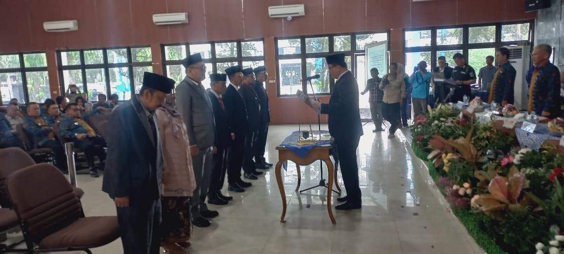 Tingkatkan Kinerja, Pj Bupati Lahat Lantik Pejabat Tingkat Pratama