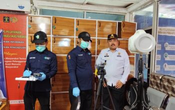 Balai Labkesmas Palembang Periksa Kualitas Udara di Lapas Sekayu