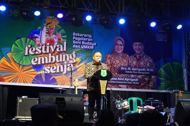 Pj Bupati Sandi Fahlepi: Festival Embung Senja Wadah Promosikan Destinasi Wisata di Muba