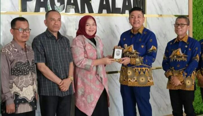Pj Walikota Pagaralam Terima Kunjungan UKB Palembang