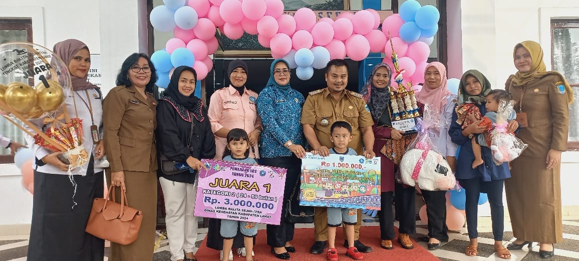Balita Kecamatan Merapi Timur Raih Juara Pertama Kategori 24-59 Bulan di Lomba Balita Sejahtera