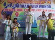 Dojang Taekwondo Kodim 1803/Fakfak Raih Juara 2 Umum, Pertandingan Kapolres CUP 1 2024