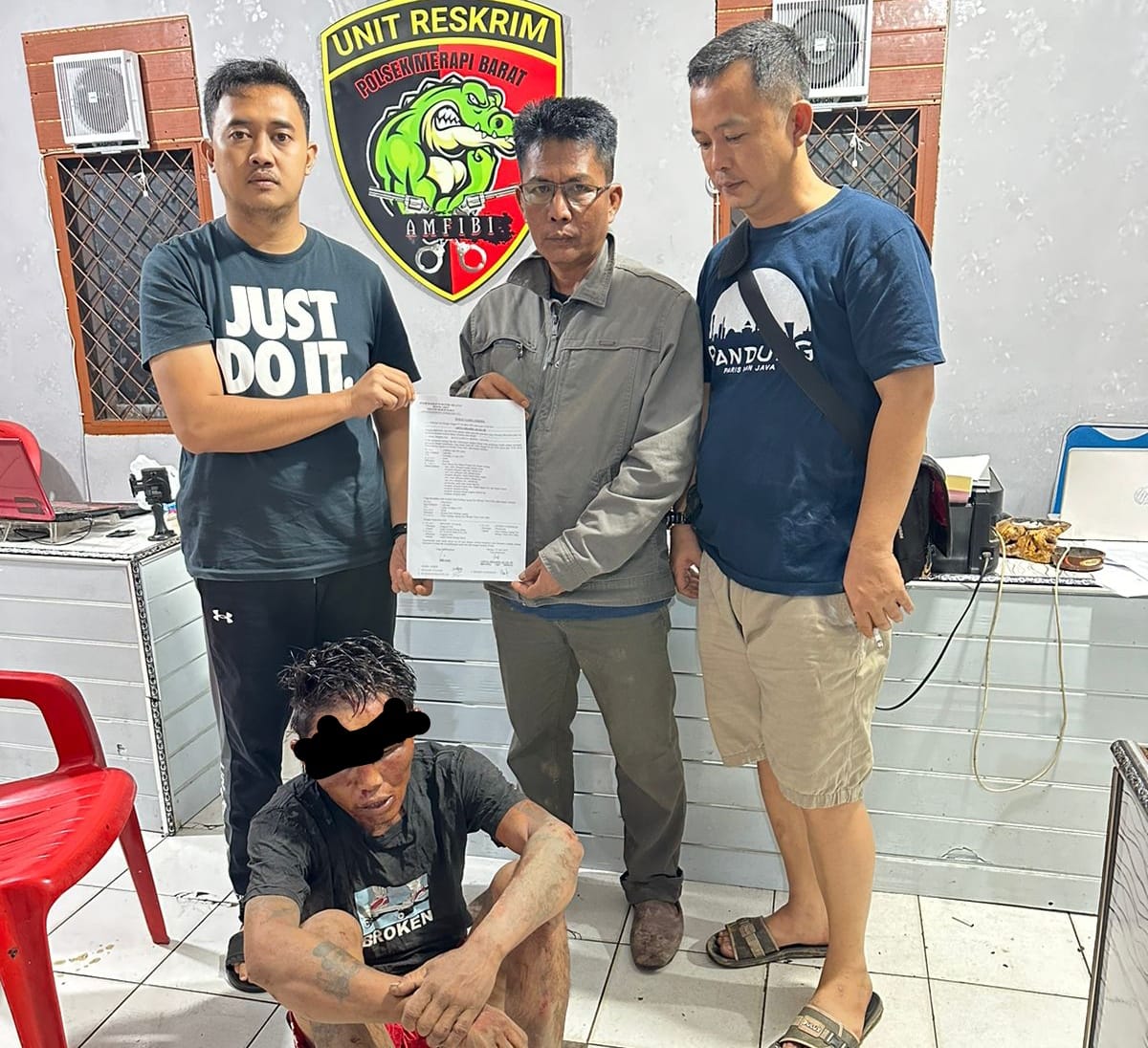 Polres Lahat Berhasil Mengungkap Kasus Percobaan Pencurian dengan Pemberatan di Merapi Barat