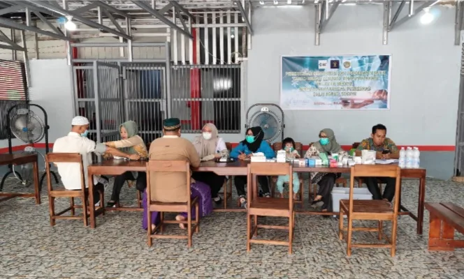 Lapas Sekayu Berikan Pengobatan Gratis ke Warga Binaan