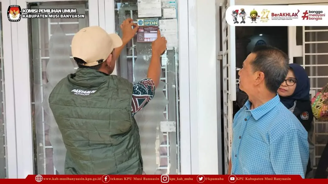 KPUD Muba Lakukan Coklit Data Pemilih untuk Pilkada Serentak 2024