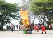 Wakapolda Sumsel Tutup Pelatihan Cegah Karhutla dan PAM VVIP OMB 2024