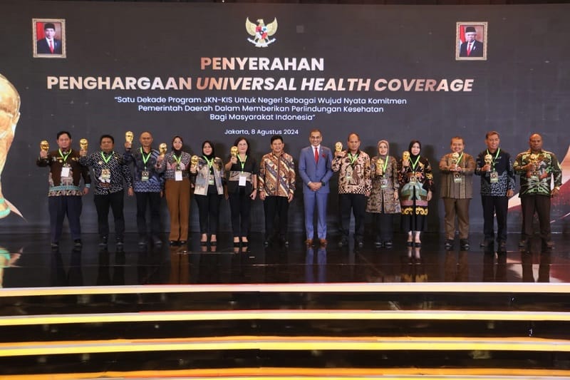 Kota Pagar Alam Raih Penghargaan UHC Awards 2024