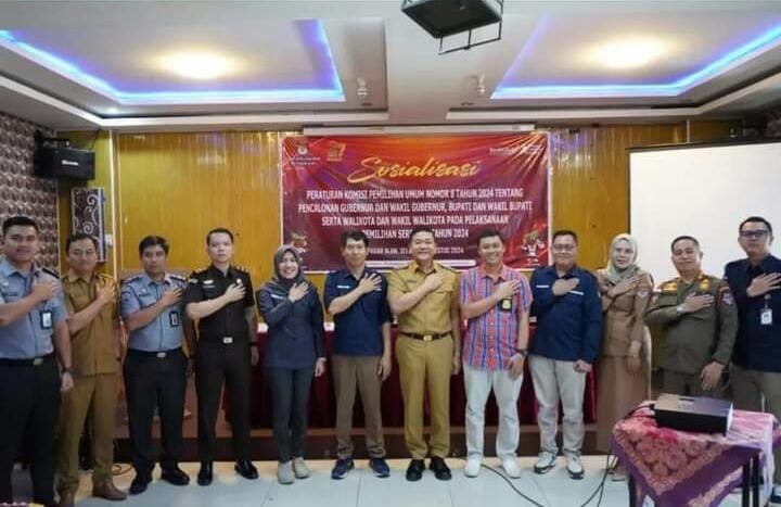 Pj Walikota Minta KPU Pagaralam Membangun Sinergi Wujudkan Pemilu Damai