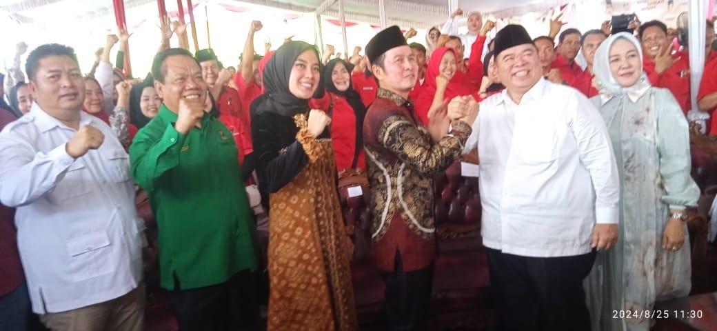 Yulius Maulana dan Budiarto Marsul Resmikan Posko Pemenangan