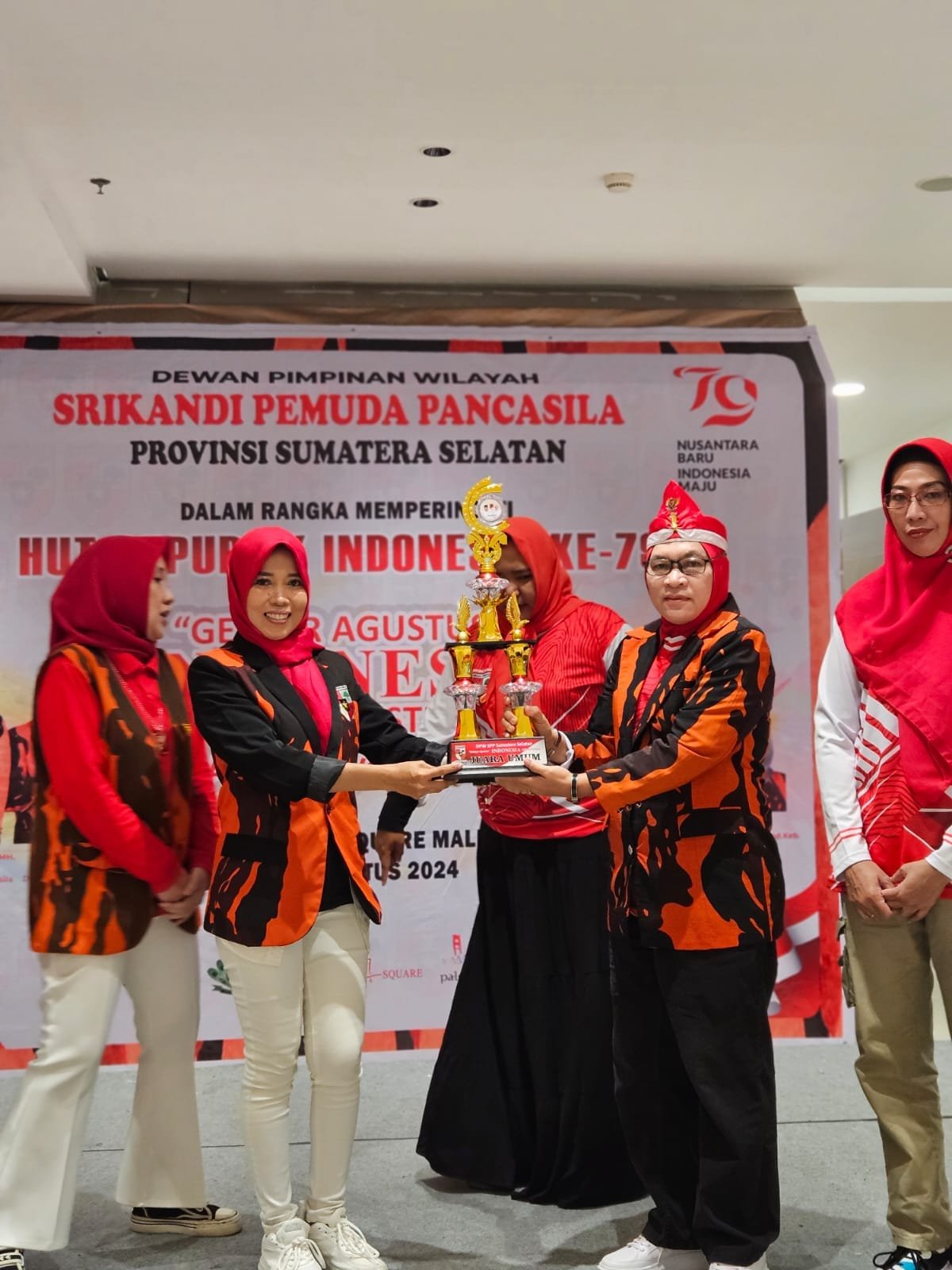 DPW Srikandi Pemuda Pancasila Sumsel Mengadakan Indonesia Culture Festival