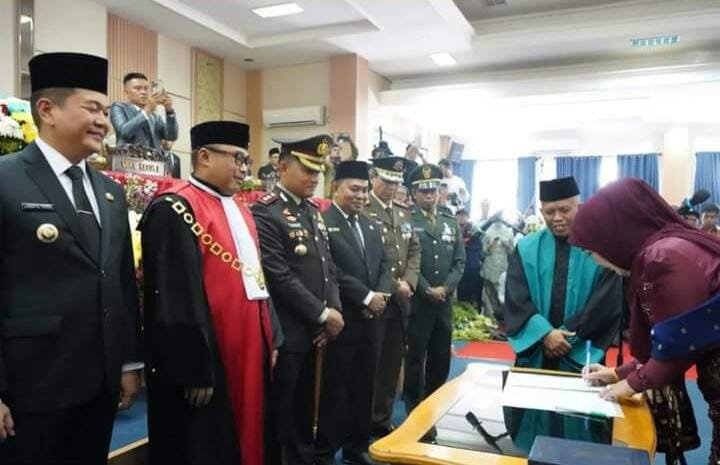 Pj Walikota Berharap Anggota DPRD Pagaralam Dapat Mengemban Amanah