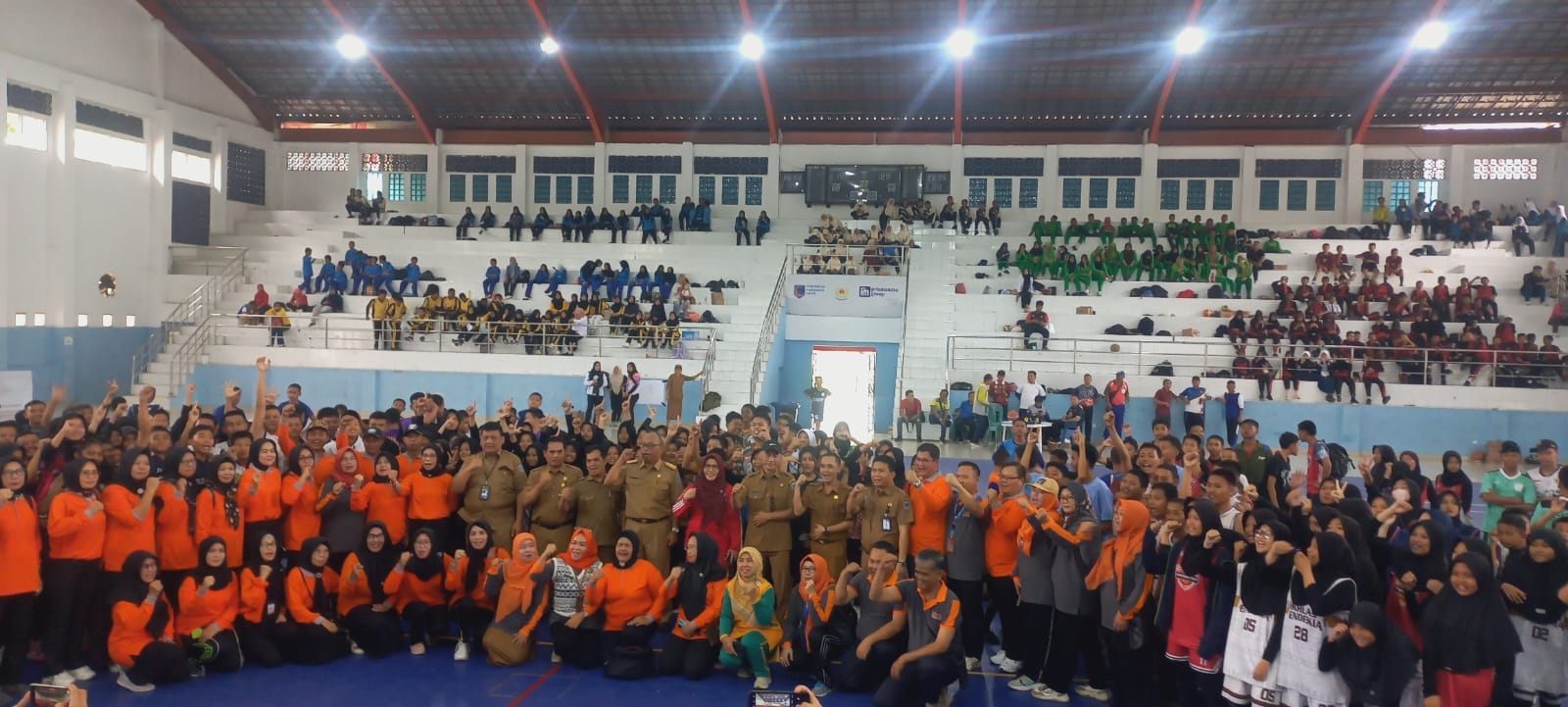 Semarakkan HUT RI ke-79 Digelar Turnamen Bola Voli dan Basket Tingkat SMP se-Kabupaten Lahat