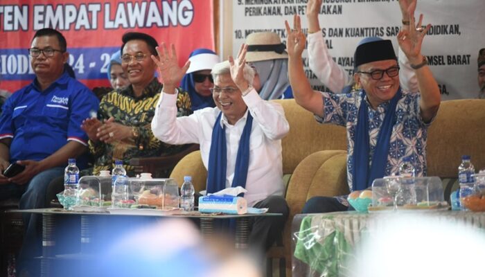 Kampanye di Empat Lawang, Mawardi Yahya Janjikan Kembalinya Program Pro-Rakyat