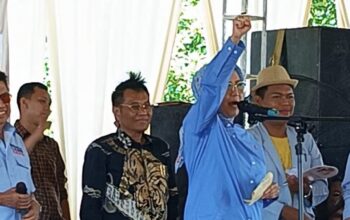 Ribuan Warga Keturunan Jawa Dukung Mawardi Yahya dan Anita Noeringhati di Tugumulyo