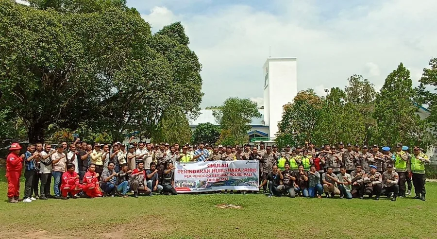 Peningkatan Kualitas Pengamanan di PT Pertamina EP Pendopo Field Melalui Simulasi Penindakan Huru Hara