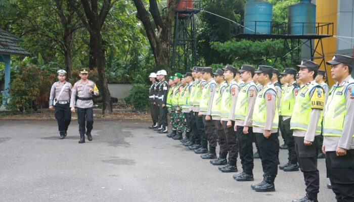 Polres Lahat Gelar Apel Pasukan Operasi Zebra Musi 2024, Fokus pada 14 Pelanggaran Lalu Lintas