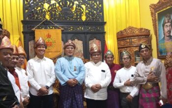 Yudha- Bahar Berjanji Akan Kembalikan Marwah Kesultanan Palembang Darussalam