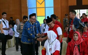 Pj Walikota Pagar Alam Hadiri Debat Pertama Pemilihan Walikota dan Wakil Walikota 2024