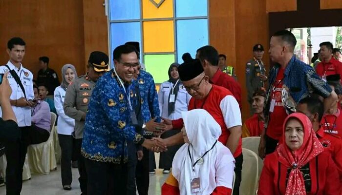 Pj Walikota Pagar Alam Hadiri Debat Pertama Pemilihan Walikota dan Wakil Walikota 2024