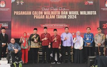 Debat Kandidat Perdana Calon Walikota dan Wakil Walikota Pagaralam