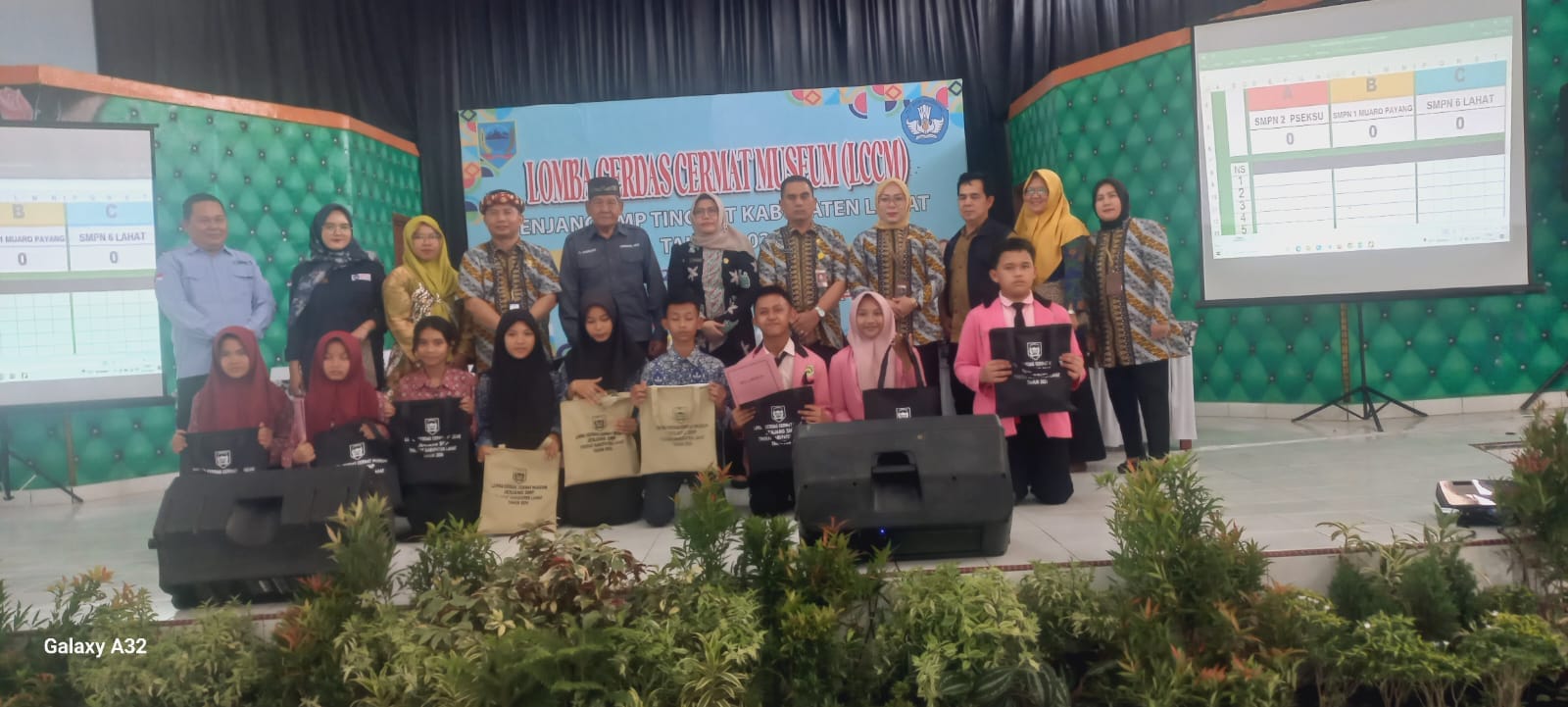 Pembukaan Lomba Cerdas Cermat Museum SMP Tingkat Kabupaten Lahat 2024 Resmi Digelar