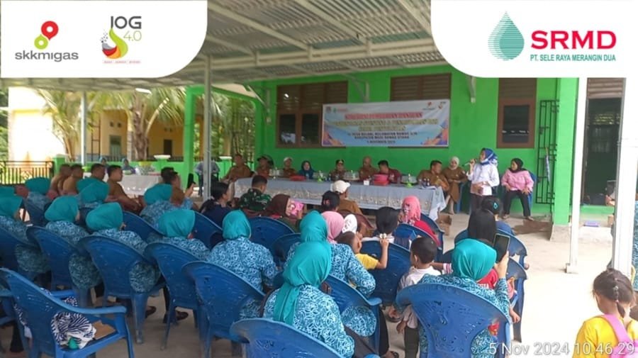 SKK Migas – KKKS Seleraya Merangin Dua Gelar Penyuluhan dan Bantuan Pencegahan Stunting di Desa Belani